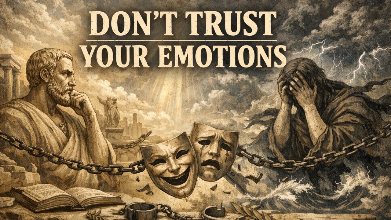 Your Emotions Are Lying to You  - The Stoic Method to Take Back Control