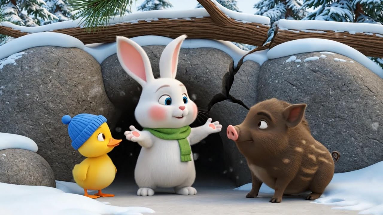 🐰🐤Dodo, Roro & Kiki: Rescuing Popo the Piglet! The Secret of the Magic Wedge