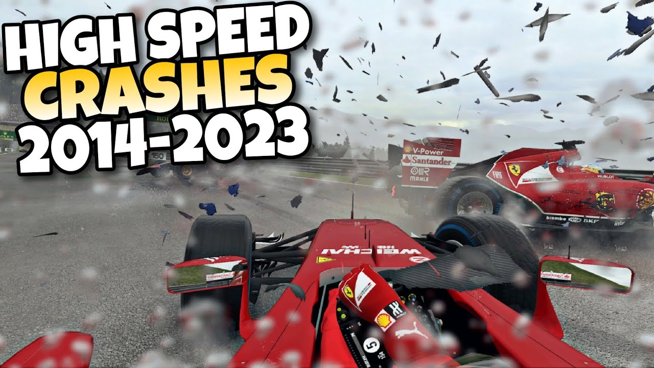 F1 HIGH SPEED CRASHES 2014 - 2023 #9