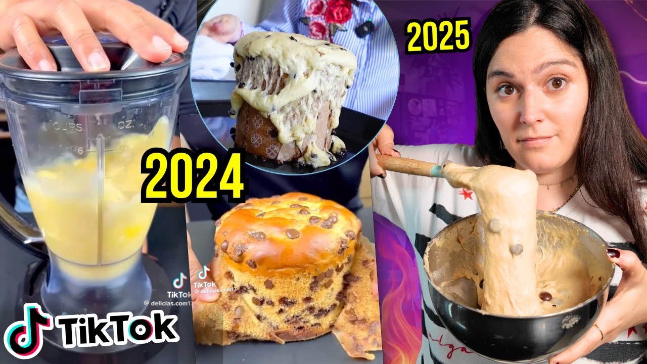 PAN DULCE en LICUADORA: RECETAS FALLIDAD 2024 vs 2025