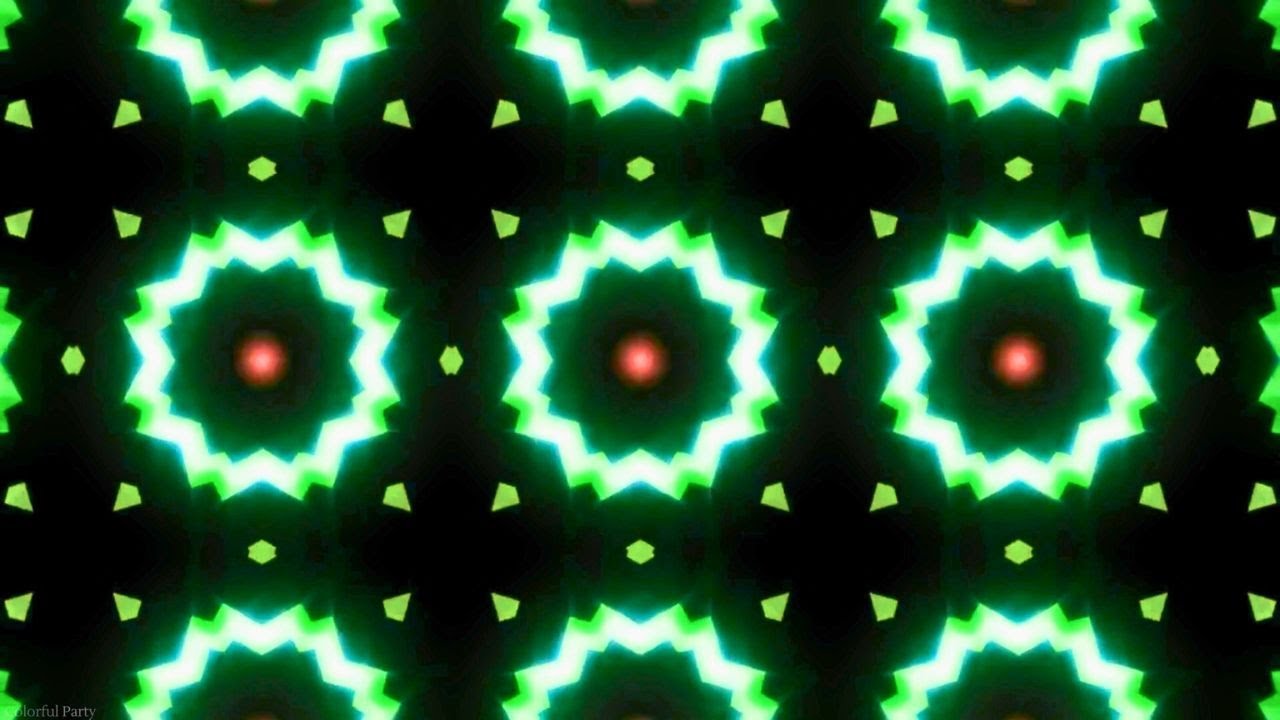 Color Party Lights Neon Disco Video Background 😊