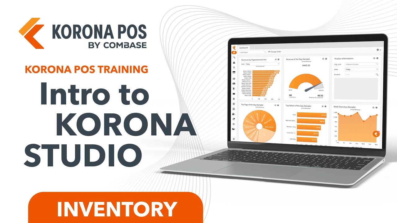 KORONA POS Training: Intro to the KORONA Studio | Inventory