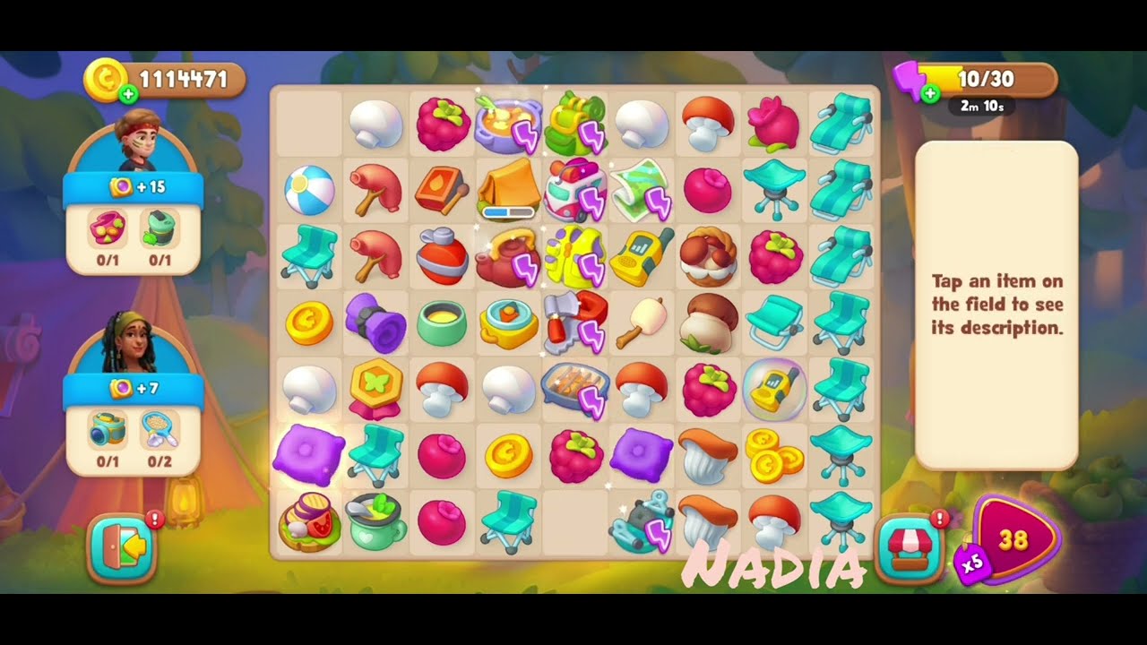 Gardenscapes. New Merge Event. Camping Trip 8
