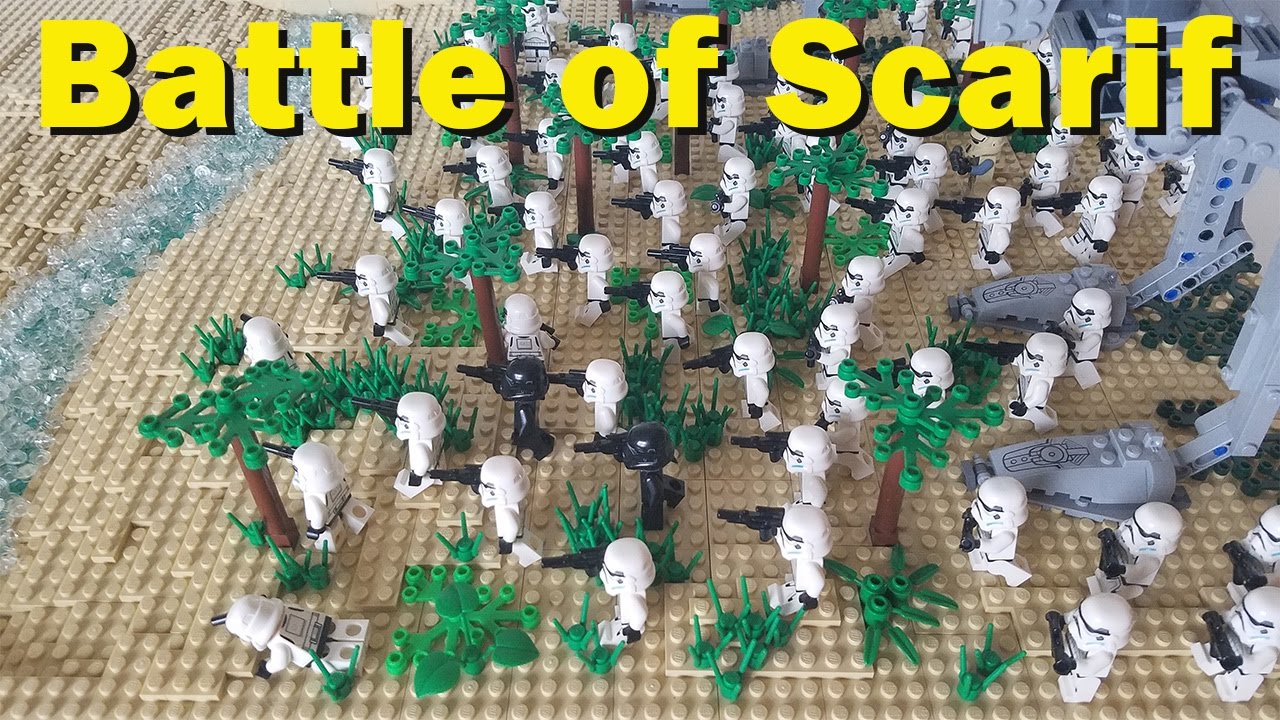 Lego Rogue One Battle of Scarif MOC