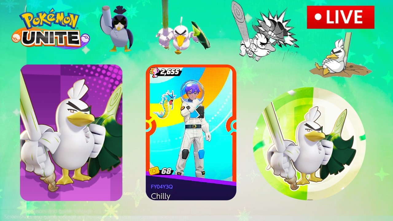 Sirfetch'd is Here In | Pokémon Unite (Day 11)