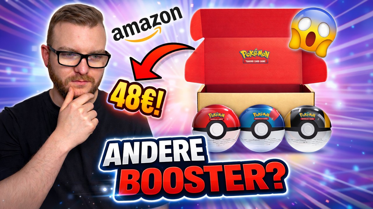 Amazon Pokéball Tin Bundle 2026 – sind ANDERE Booster drin?! 😳
