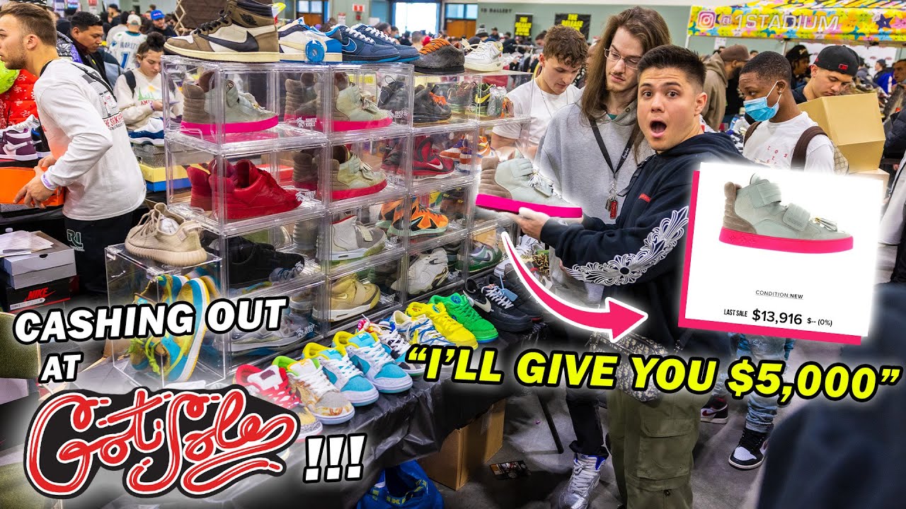 CASHING OUT AT BOSTON GOT SOLE 2022! *Sold Out Sneaker Event Has GRAILS*