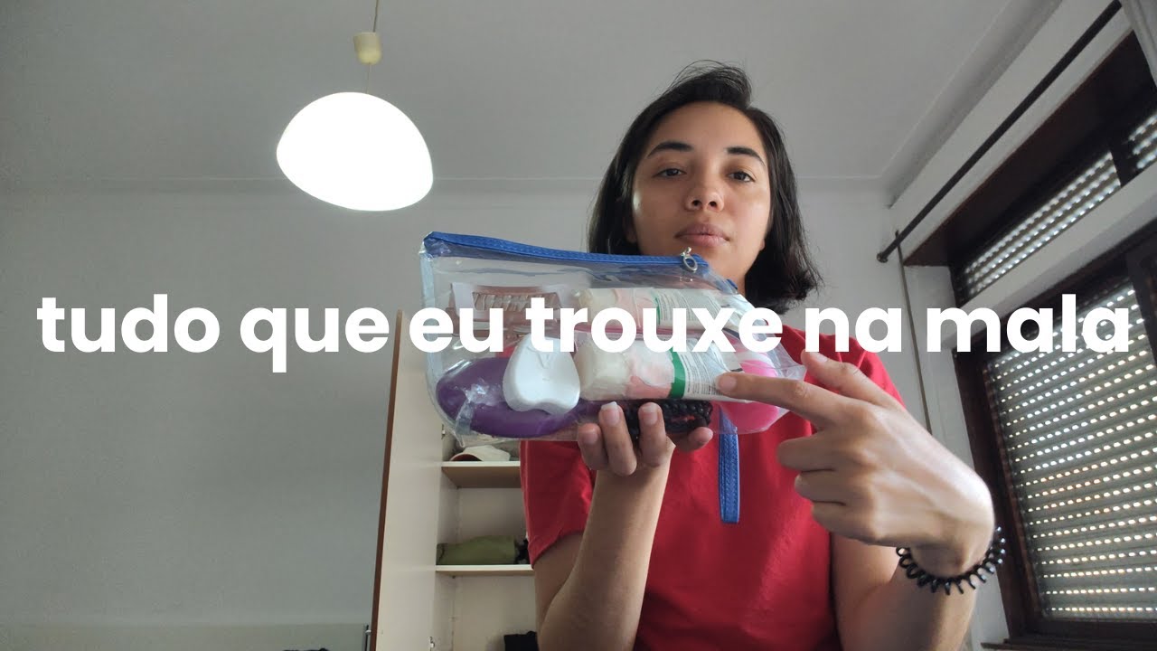 tudo que eu trouxe na mala para imigrar do brasil pra portugal