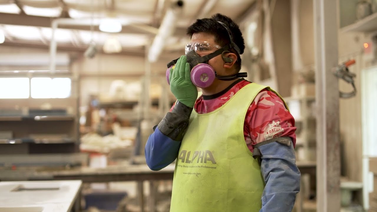 Silica Training for the Cut Stone Industry: Lesson 6- Personal Protective Equipment