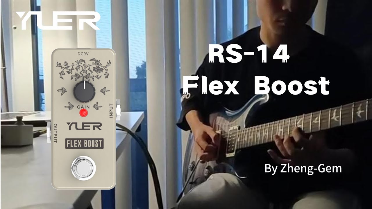 YUER RS-14 Flex Boost Pedal Demo by Zheng-Gem