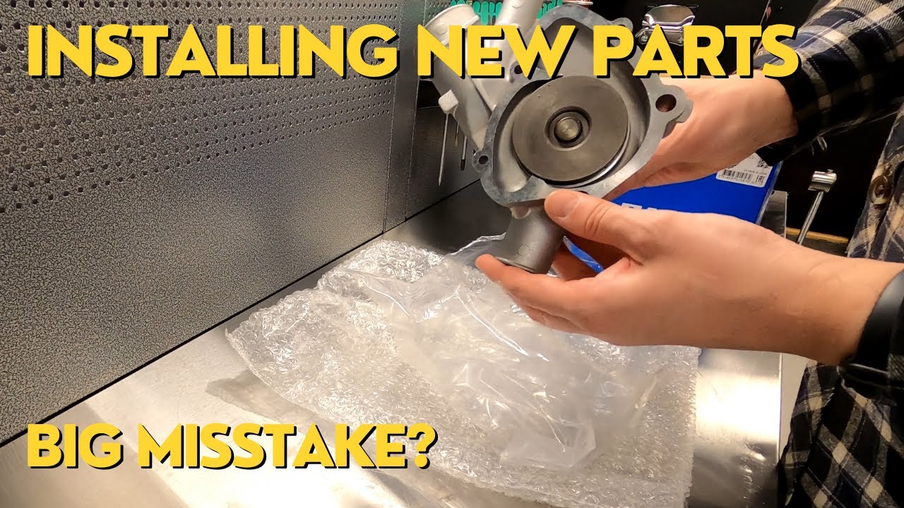 Installing the new parts for the 1982 Porsche 924 Turbo Winter project. (Part 7)