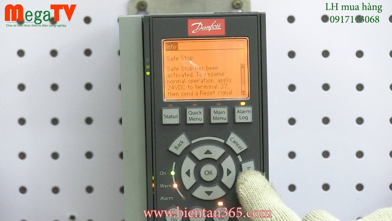 Hướng dẫn cài đặt Biến tần Danfoss FC302 FULL Part 3