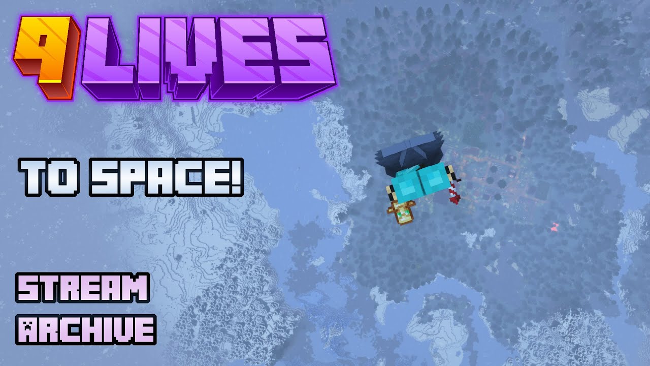 Minecraft: Nine Lives - Advancement Hunt in Space!
