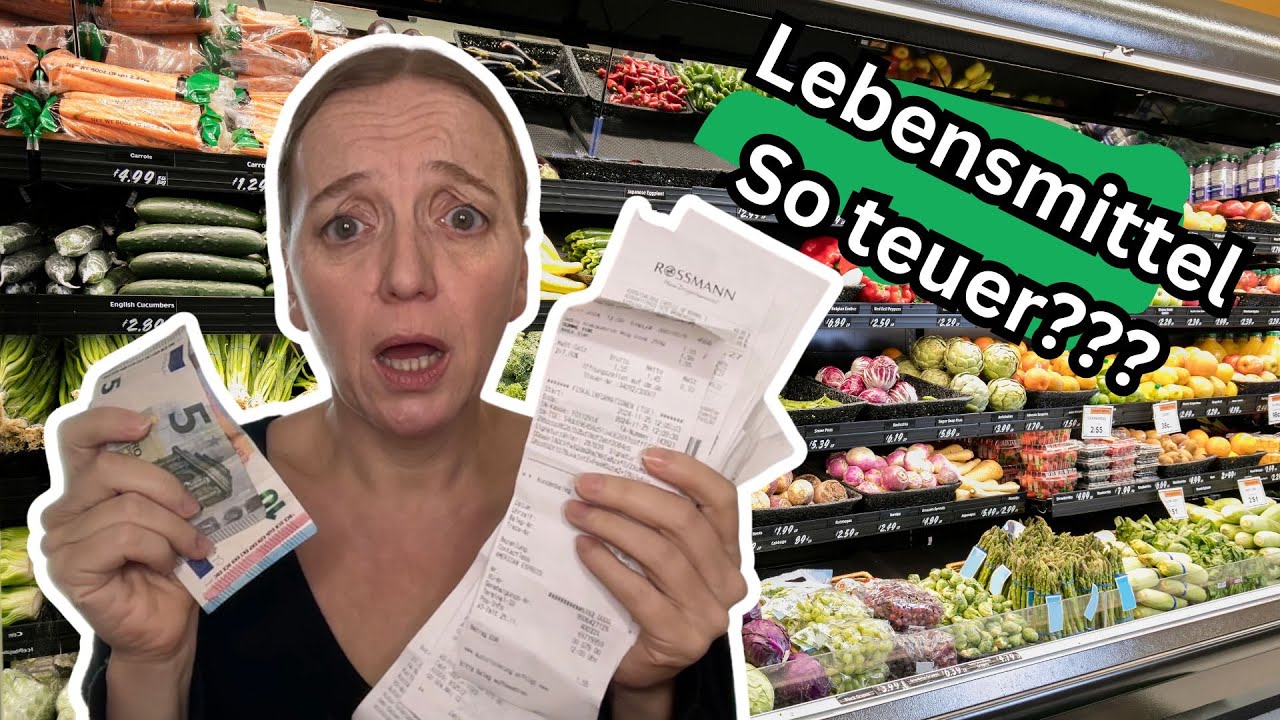SPAREN Meine LEBENSMITTEL-Einkäufe (als Alleinerziehende) 36,56€ pro Woche