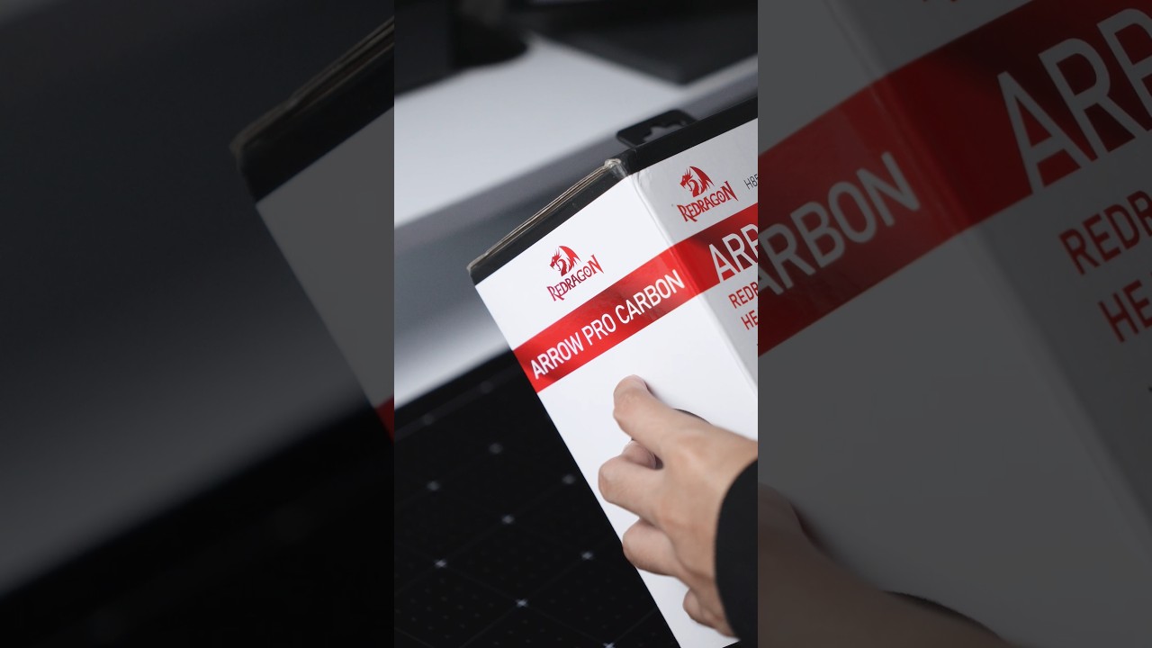 Unboxing Redragon Arrow Pro Carbon H858