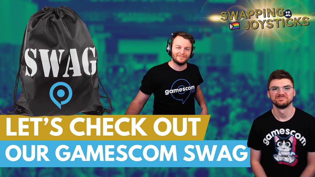 Let's check out our Gamescom swag!