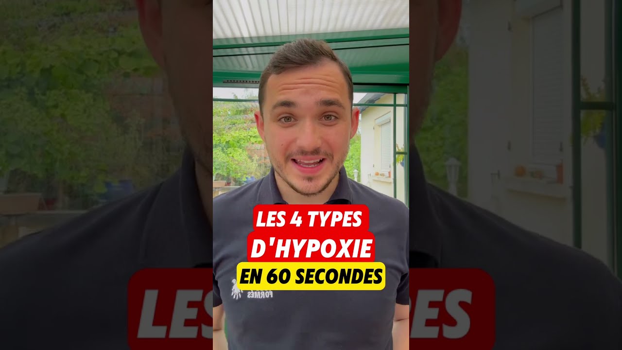 Hypoxie : Comprendre les 4 types FACILEMENT