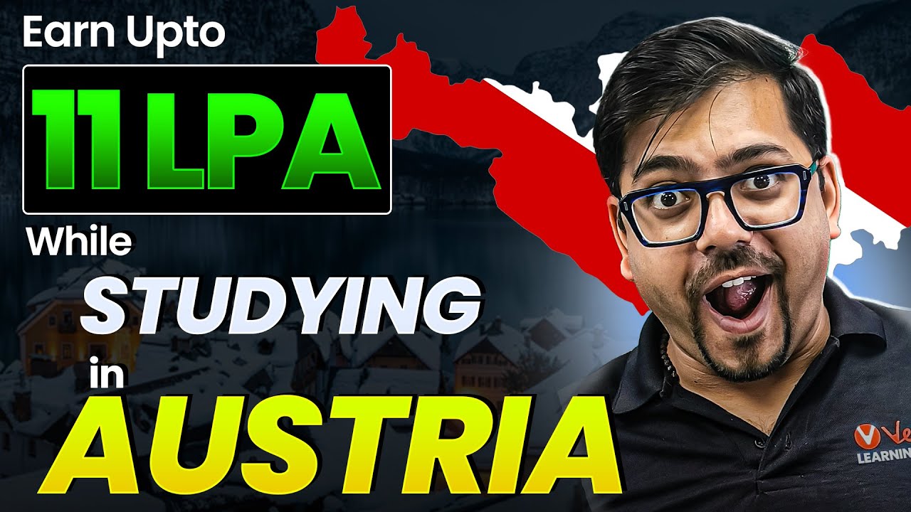 Study in Austria and Earn Up to ₹11 Lakh/Year | Study Abroad 2025 | Harsh Sir