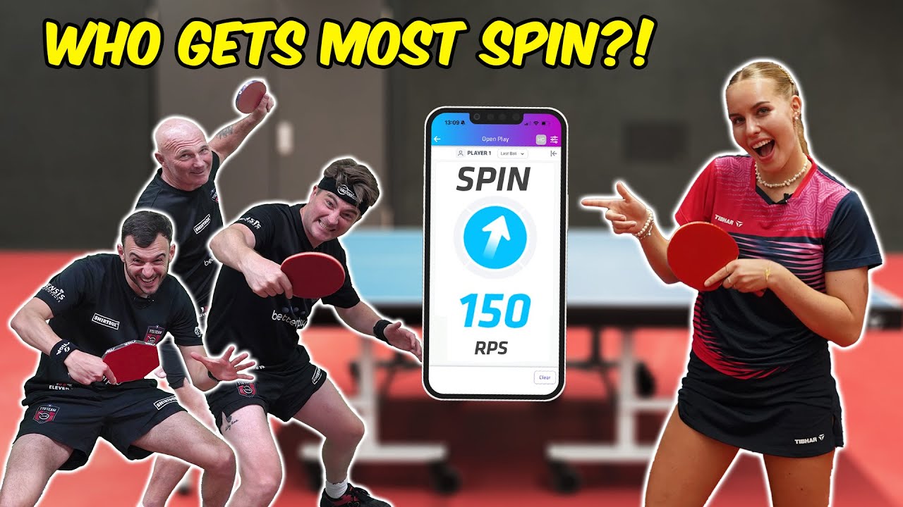 TTD Team Spin Challenge With WORLD CHAMPION!