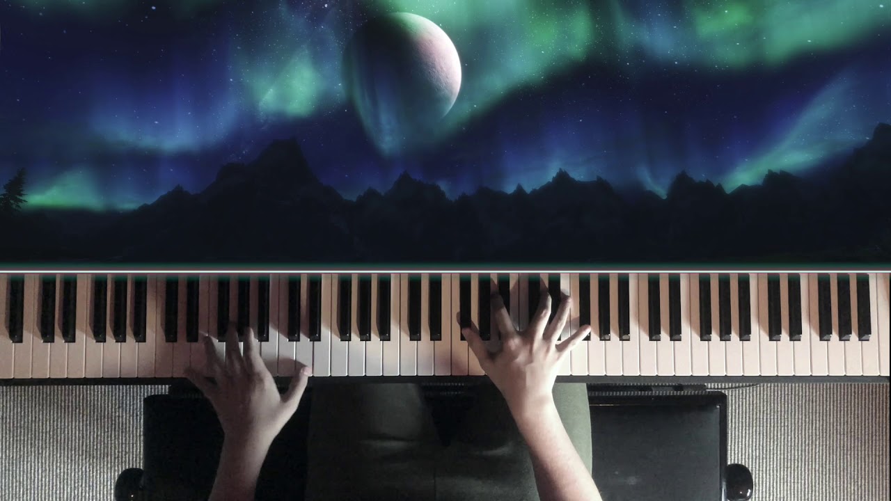 The Elder Srolls V (Skyrim): Far Horizons - Piano Cover (Remake)