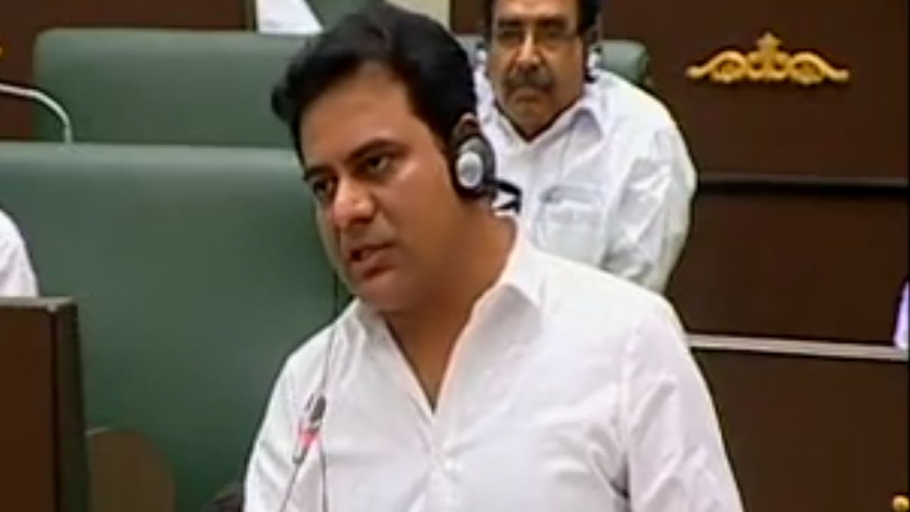 Minister KTR Speech || Telangana Assembly Winter Session 2016 - Watch Exclusive