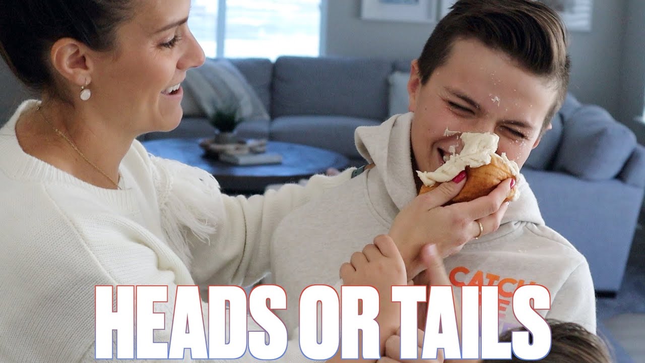 HEADS OR TAILS COIN TOSS CHALLENGE | COIN FLIP CONTROLS OUR DAY