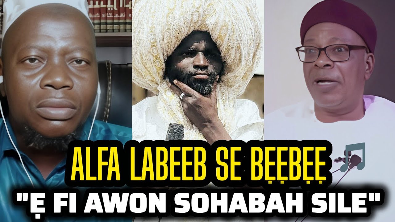Ẹ Fi Ọrọ Sohabah Sile 🎶 - Sheikh Labeeb Agbaji GBE Orin Tuntun Jade Lori Oro Mudeerul Markaz To Nlo