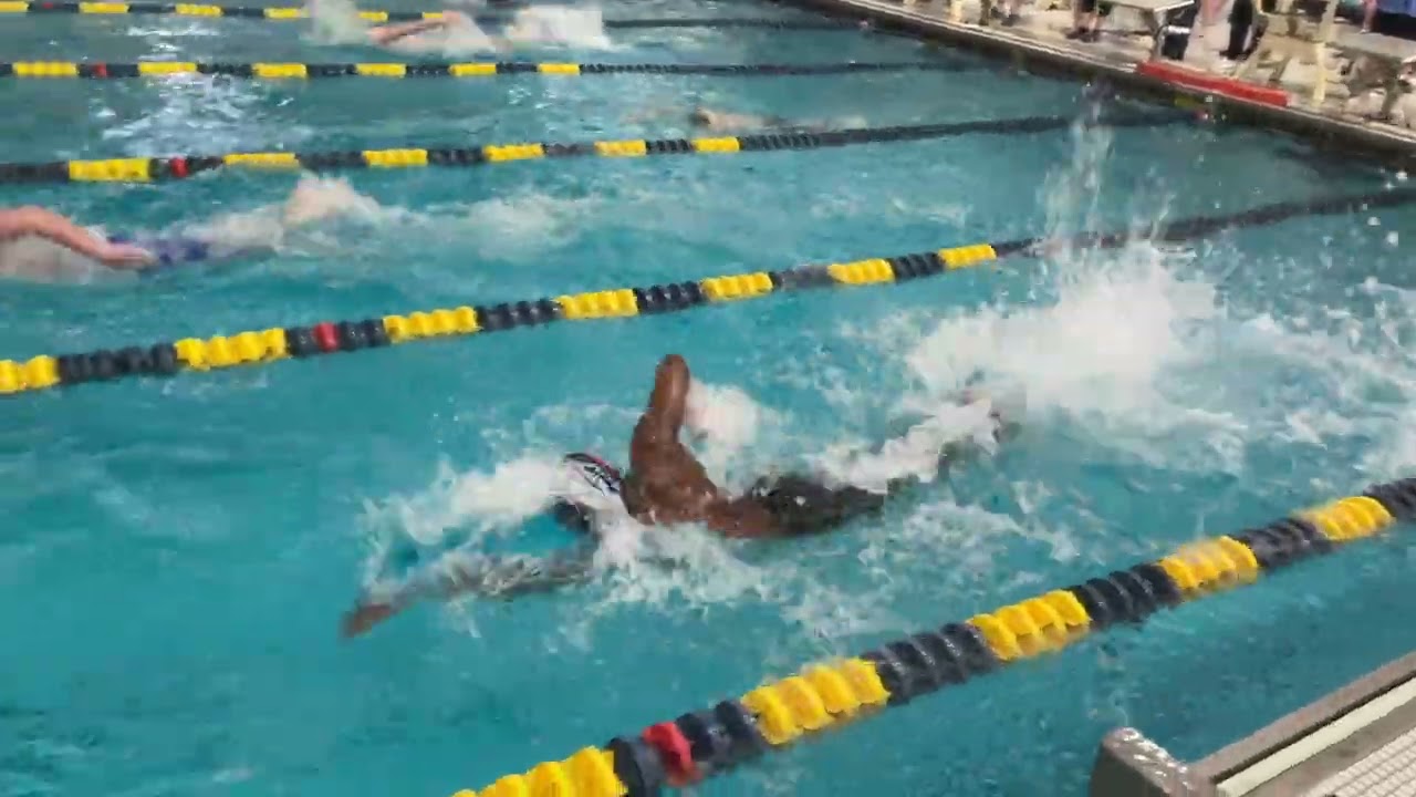 Aaron Sims Green 100 Free 2026 Regionals