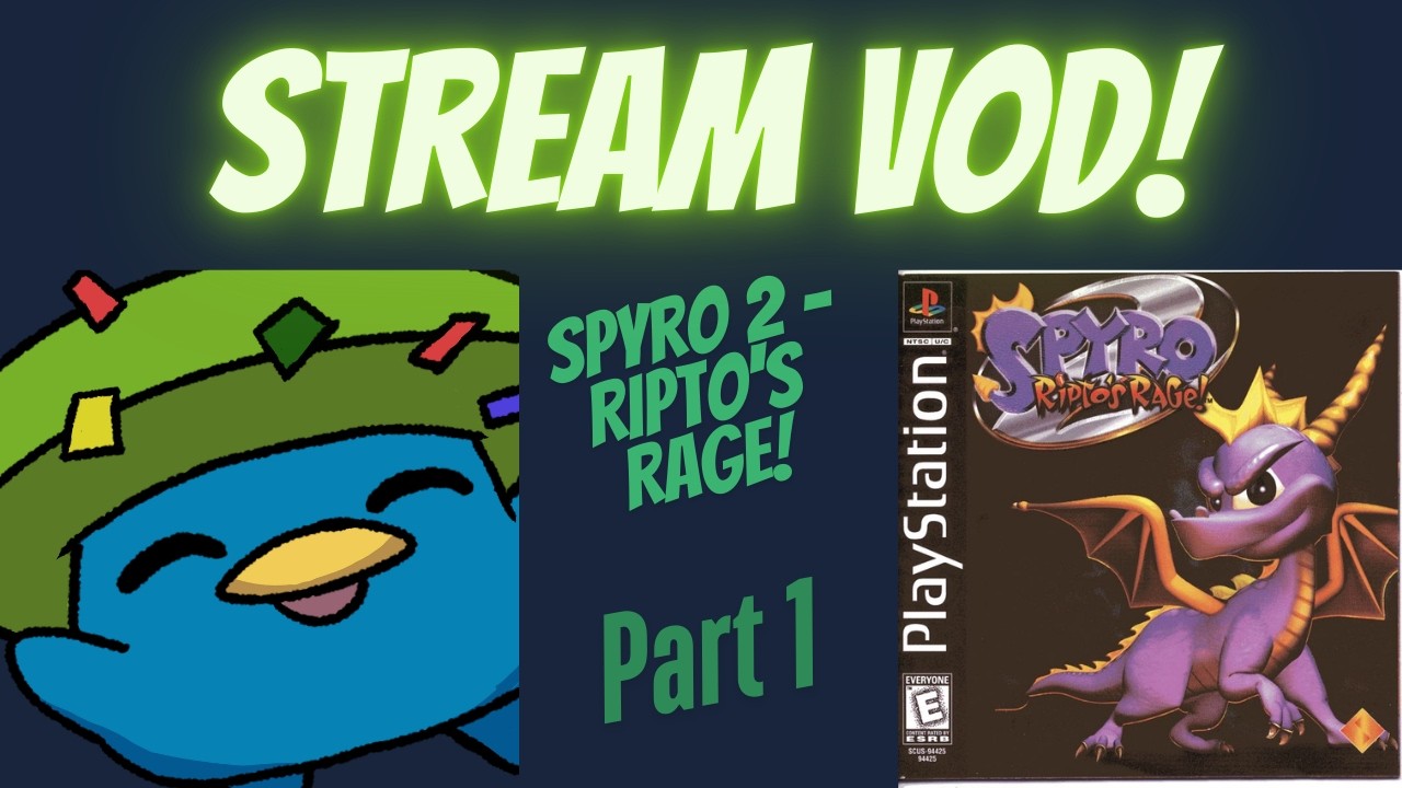 Spyro 2: Ripto's Rage! (ps1) part 1