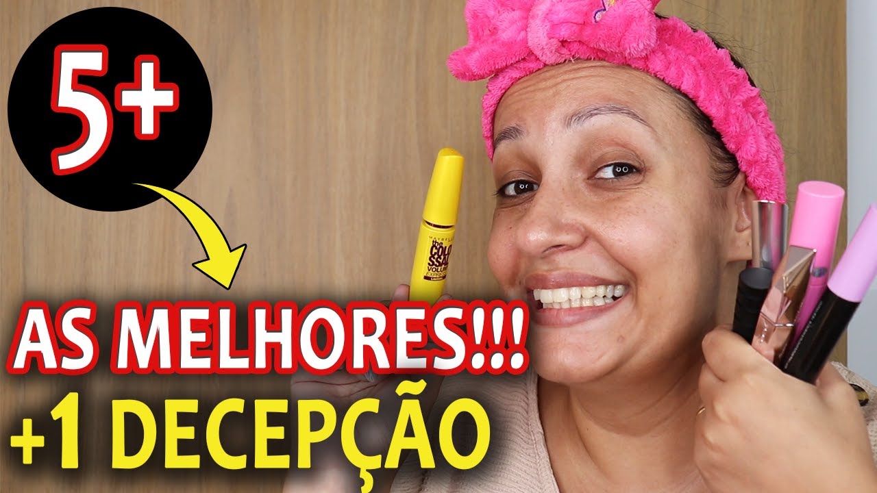 Melhores Máscaras de Cílios + 1 Máscara que decepcionou! | Top 5 Máscaras de Cílios!