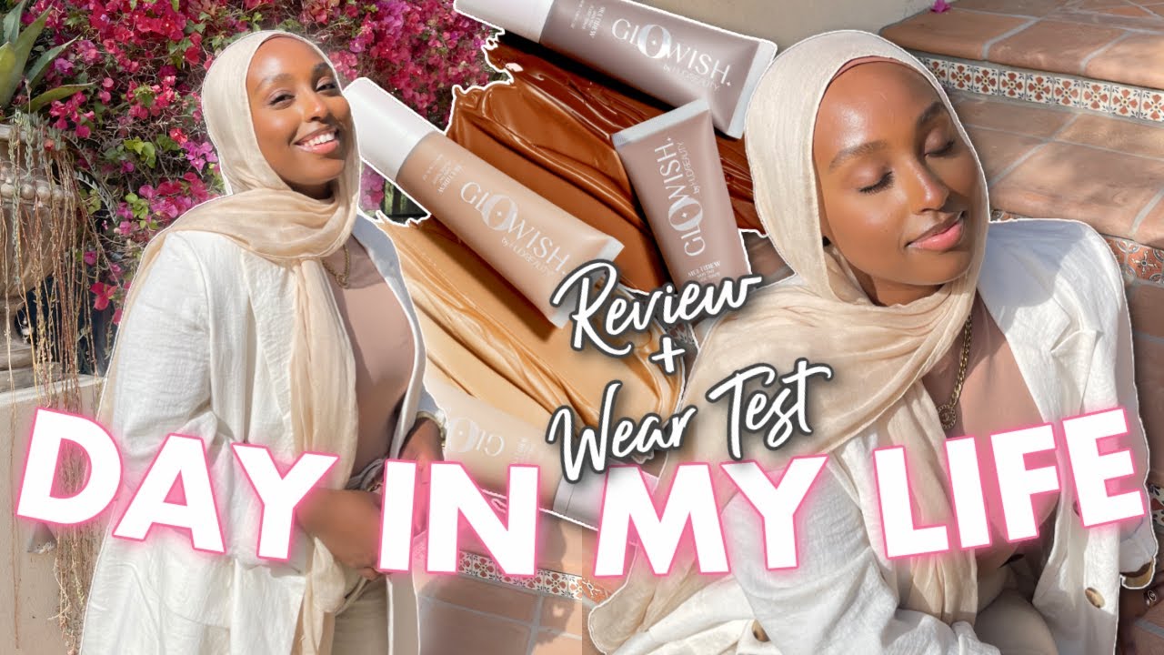 TRYING HUDA BEAUTY GLOWISH & SPEND THE DAY WITH ME! | Aysha Harun