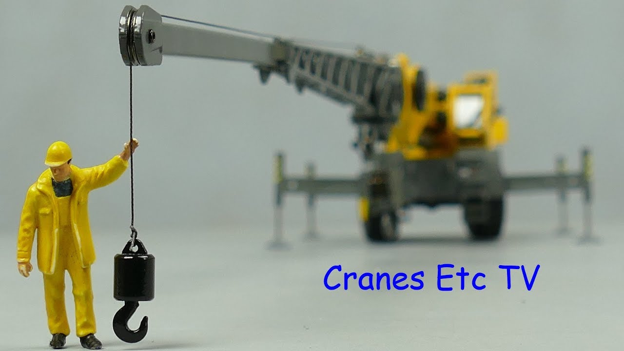 Conrad Grove GRT8100 Rough Terrain Crane by Cranes Etc TV