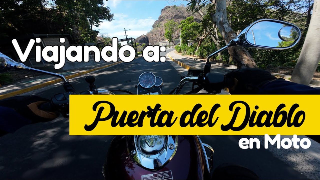 Viajando a La Puerta del Diablo en moto - Honda Shadow 150 - El Salvador