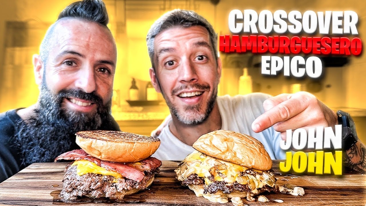 JOHN JOHN BURGER ME PREPARA SMASH BURGERS EN SU CASA