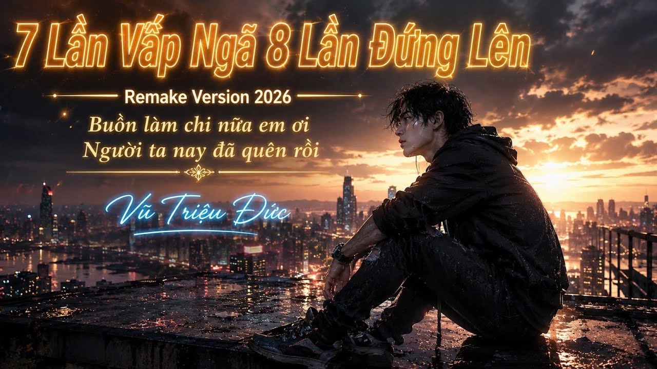 7 Lần Vấp Ng&atilde; 8 Lần Đứng L&ecirc;n | Remake Version 2026 | Bản Hot Tiktok - Vũ Triệu Đức 