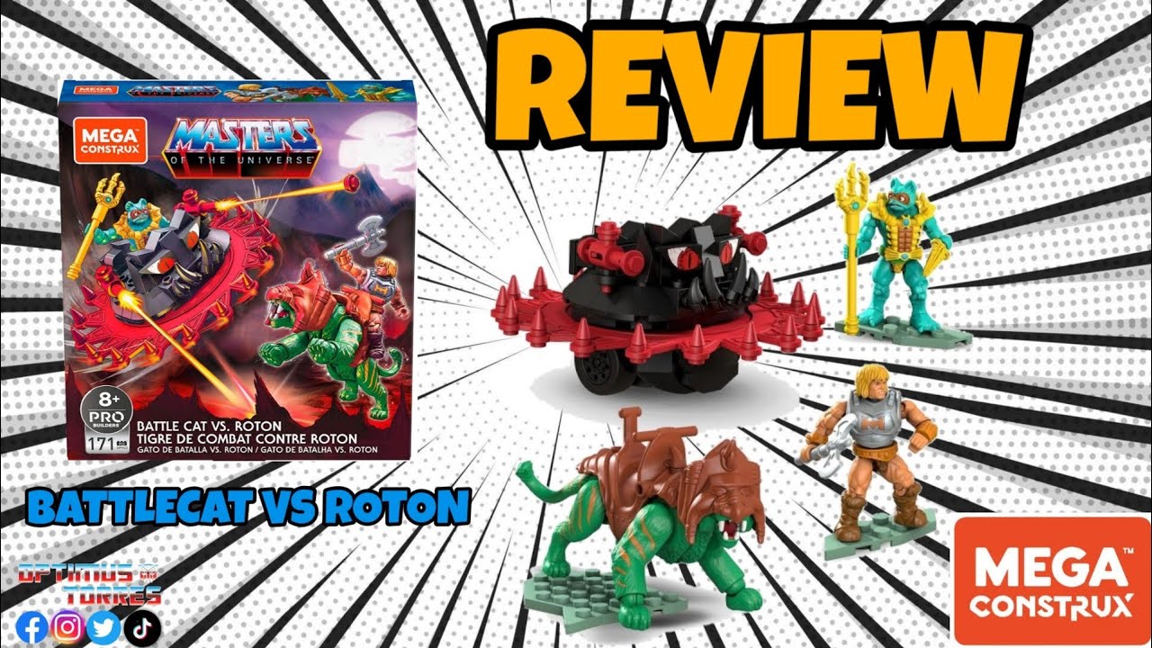 BATTLECAT VS. ROTO DE MEGA CONSTRUX / DESEMPOLVANDO Y REVIEW 