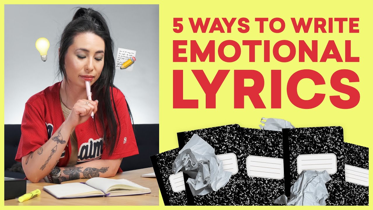 5 Secret Exercises for Writing Emotional Lyrics