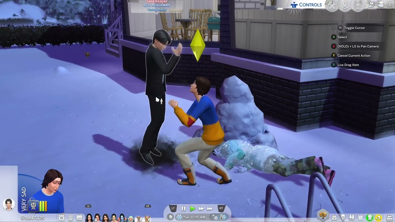 Goodbye Sasuke! (R.I.P) (Sims 4)