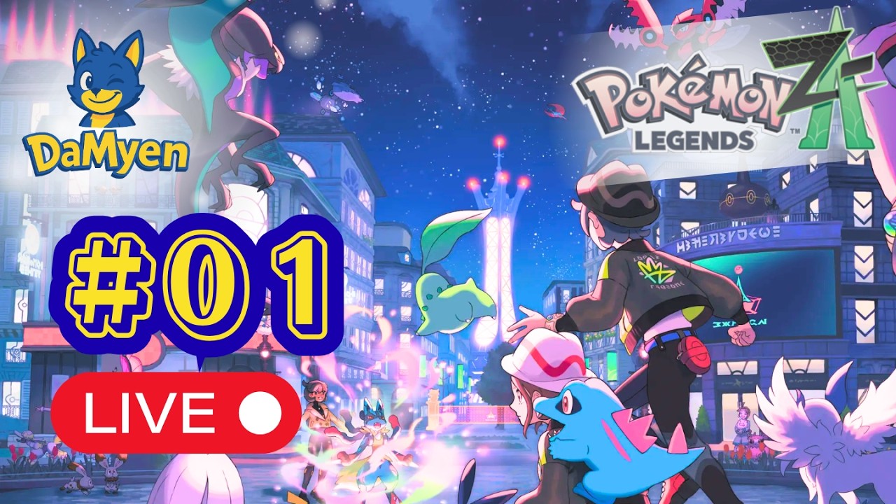 POKÉMON LEGENDS: Z-A | HÀNH TRÌNH TẠI THÀNH PHỐ LUMIOSE