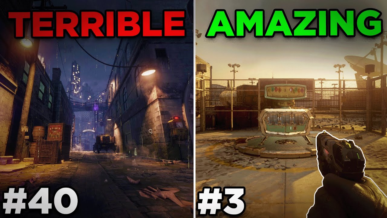 I Ranked Every Single SPAWN ROOM In COD ZOMBIES