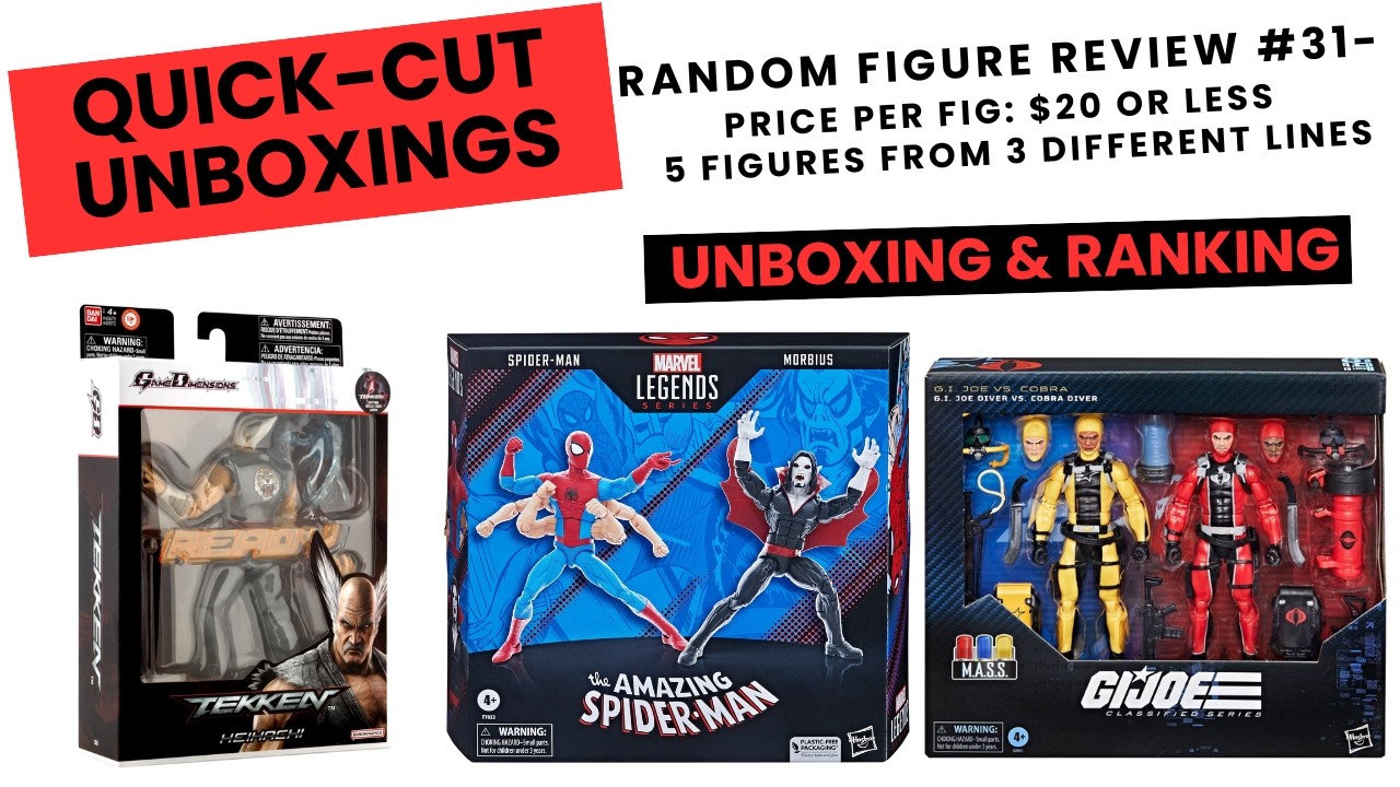 Random Figure Review #31- Price $20 or Less