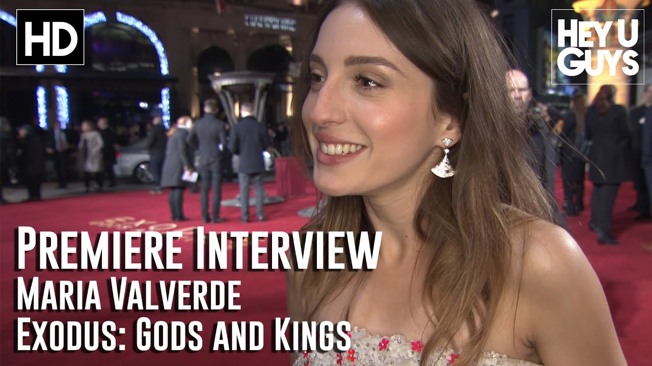 Maria Valverde Interview -  Exodus: Gods and Kings Premiere