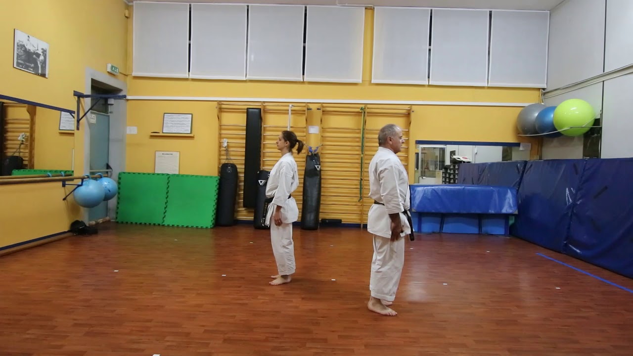 Programma per cintura bianco gialla