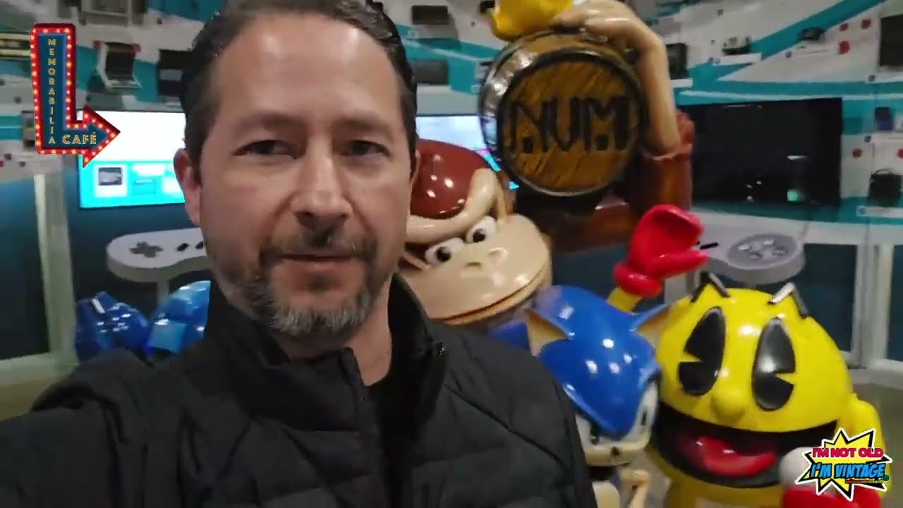 Conociendo el Museo Videojuegos en MEMORABILIA CAFE