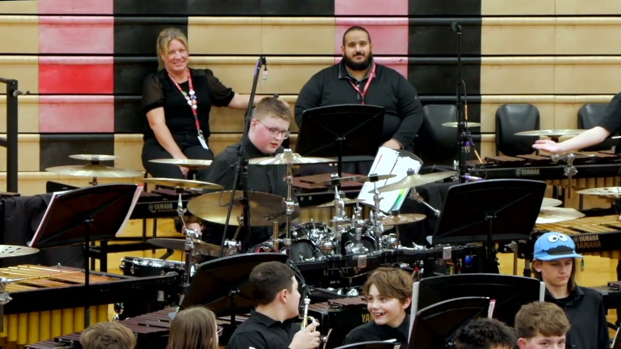 Yorkville High School Wind Ensemble Invitational w/ Yorkville Middle School 8th Grade Band