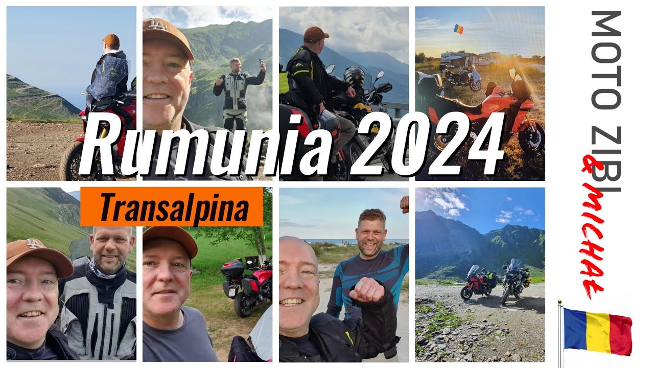 Moto Zibi & Michał - Rumunia 2024 - Transalpina (droga krajowa 67C)