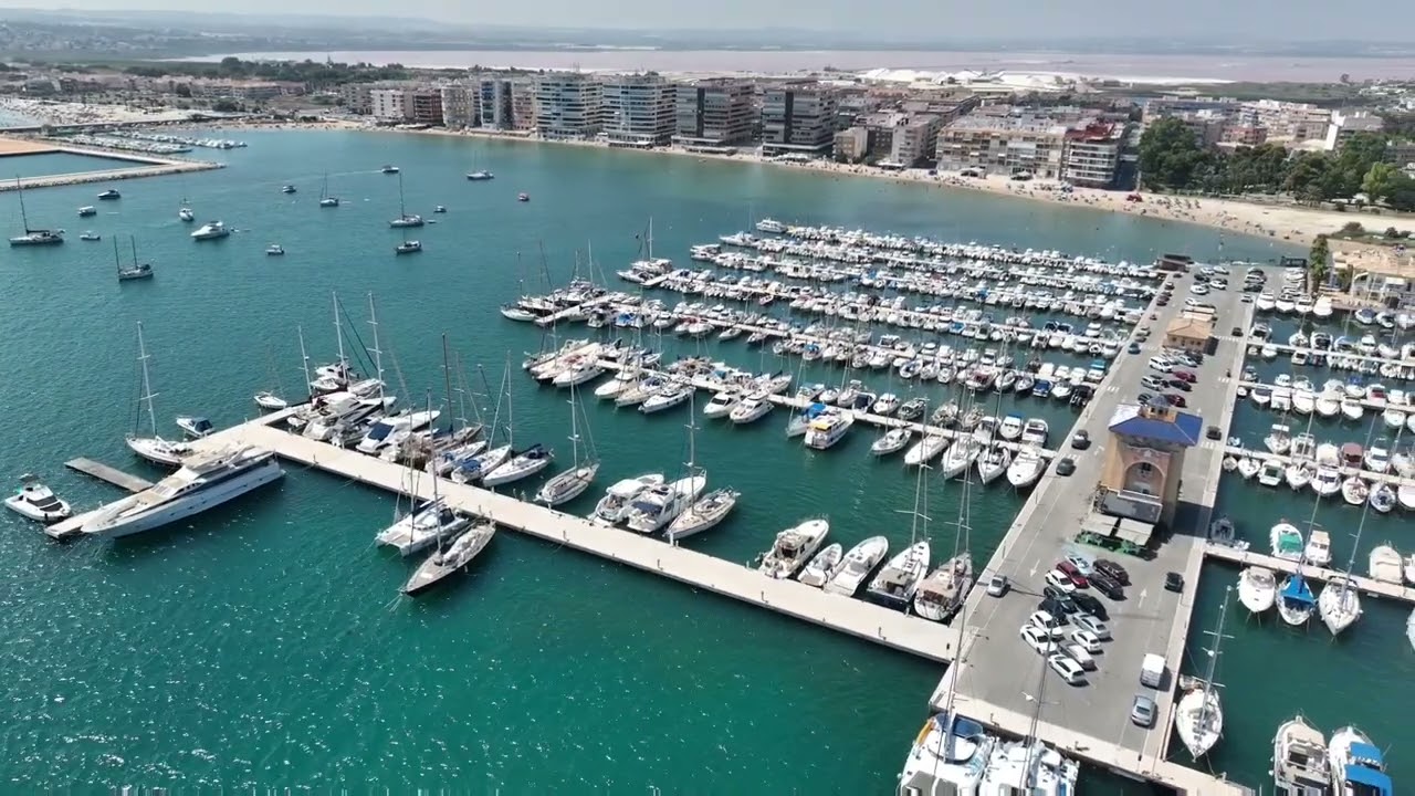 Torrevieja Marina Internacional from DJI Mavic Classic