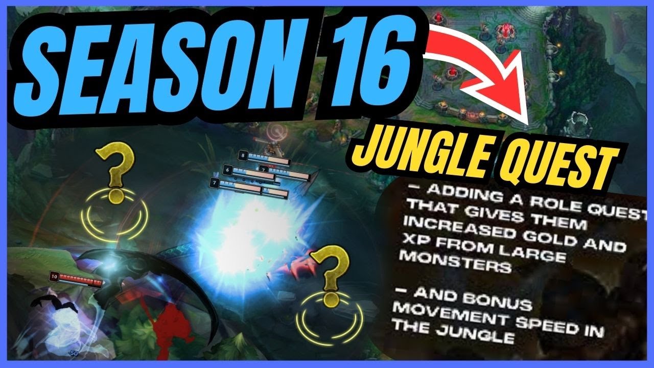 Season 16 FULL PLAYTHROUGH Kayn Jungle (NEW JG QUEST!)