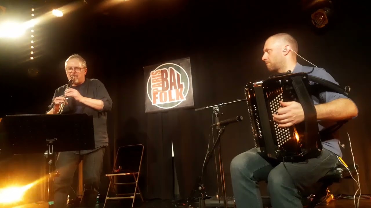 Duo Sarzier/Simonnin - Gavotte des montagnes (Paris Bal Folk, Pan Piper, Paris, 1er février 2026)