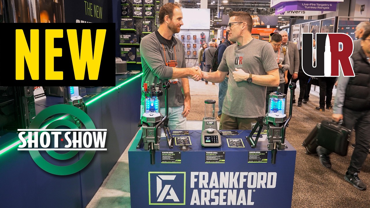 SHOT Show 2025: NEW From Frankford Arsenal (Turret Press & More)